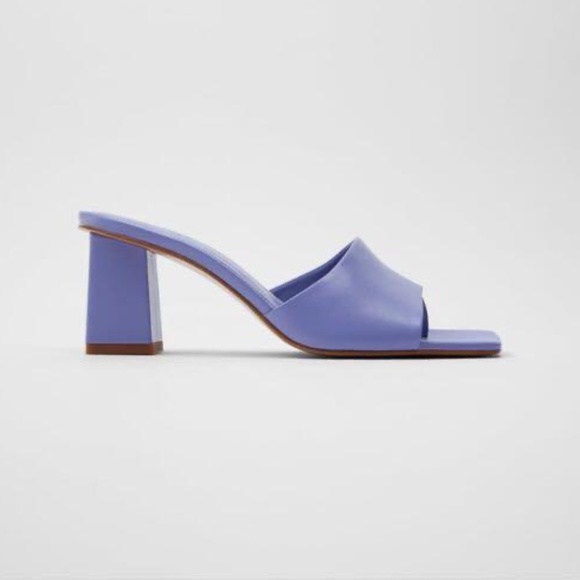 Zara Shoes - Zara Purple Heels